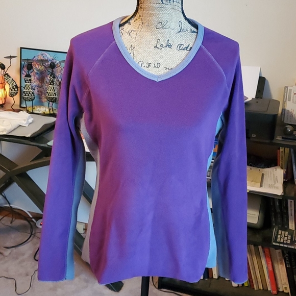 Cuddl Duds size Large sleepwear purple/gray - Picture 1 of 11